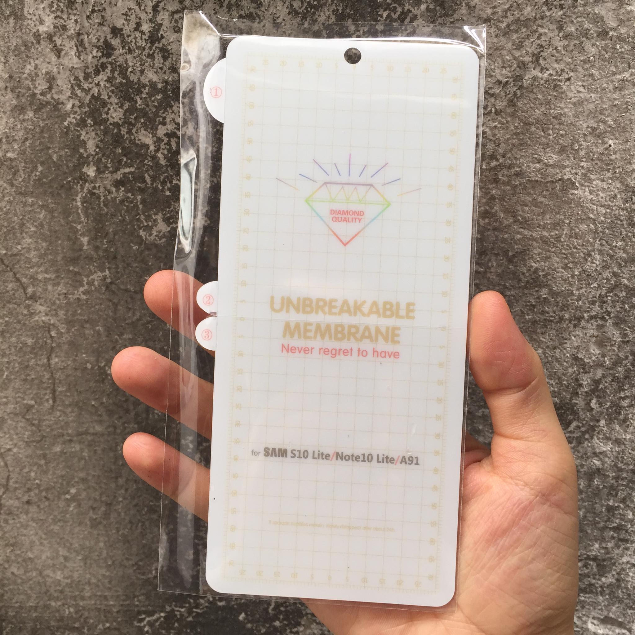 Bộ 2 dán full mặt trước PPF cho Samsung Galaxy Note 10 Lite