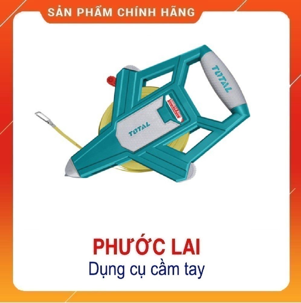 Thước cuộn thép TOTAL50m TMT710506