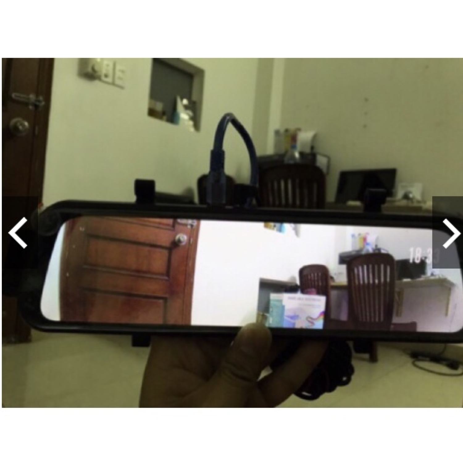 Camera hành trình Android gương siêu nét FULL HD 1080 (Tặng Kèm Thẻ Nhớ 32Gb)