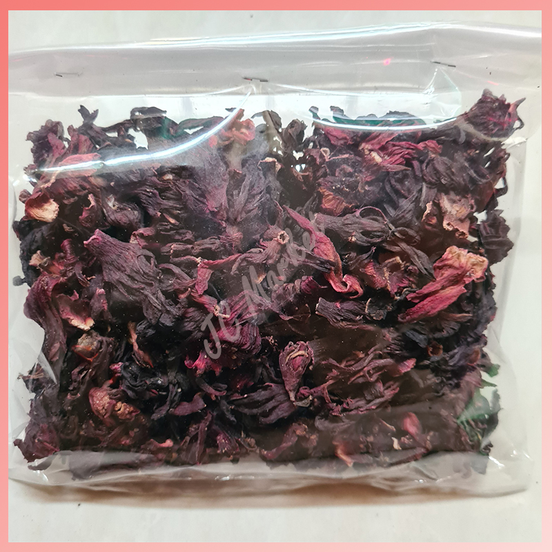 [HCM]100 gram Trà Hoa Dâm Bụt Đỏ Atisô Đỏ sấy khô (Hibiscus)
