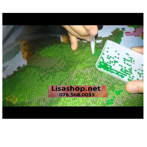 Cây lăn đá của tranh đính đá ( bộ)