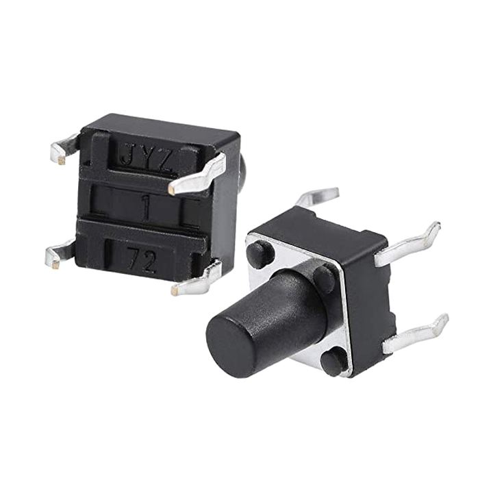 Combo Bộ 10 Nút Nhấn 4 Chân 6x6x8mm