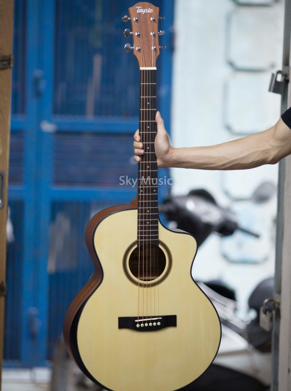 Đàn Guitar Acoustic Tayste TS - J31A Có Bavel Chống Cấn Tay ( Hàng Có Sẵn )