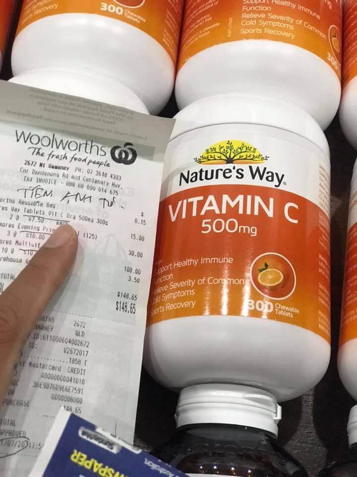 Natures way Vitamin C 500mg