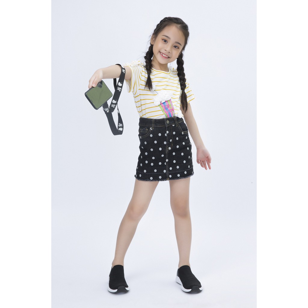 Chân váy bé gái IVY moda MS 32G0271