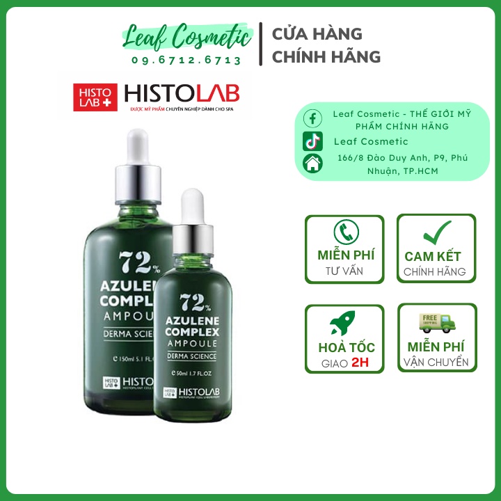Tinh Chất Cho Da Mụn - Azulene Histolab Complex Ampoule 72%