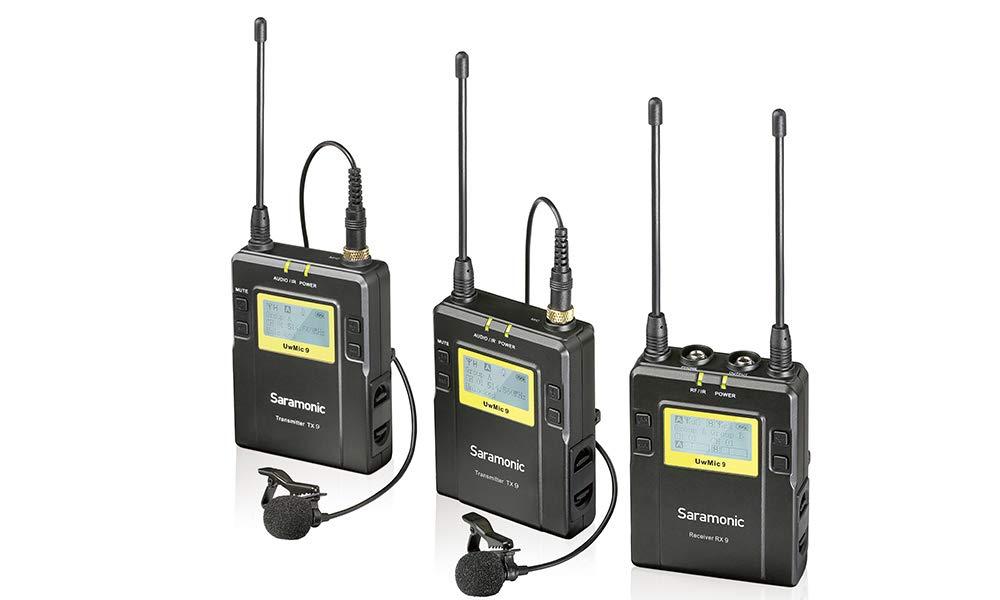 [Trả góp 0%]Saramonic UwMic9 KIT2 - Micro không dây UHF cho máy ảnh máy quay