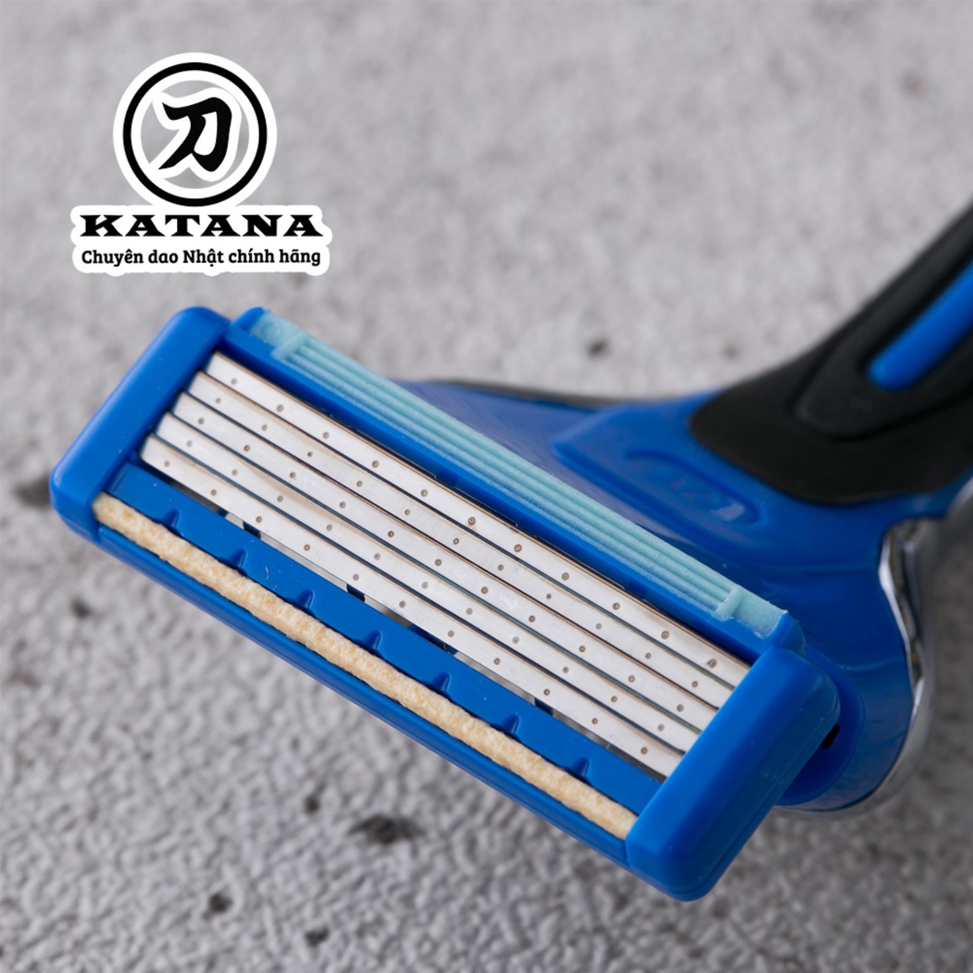 Dao cạo râu Nhật Bản 5 lưỡi cao cấp Axia