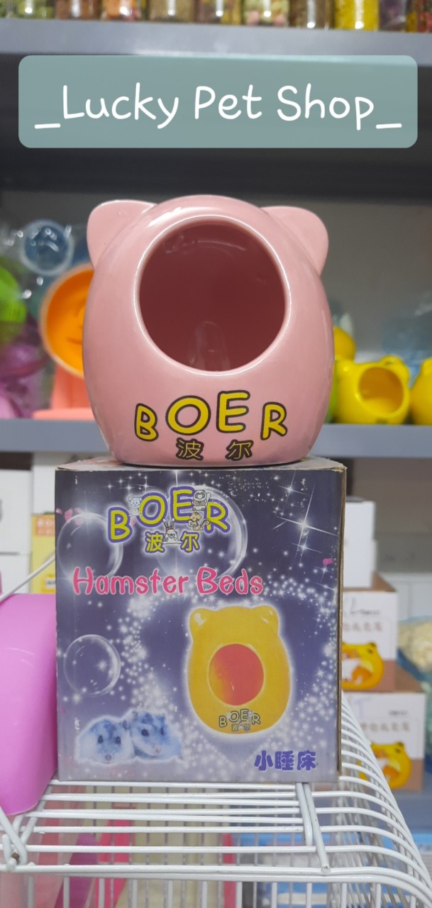Nhà ngủ sứ hình trứng boer cho hamster