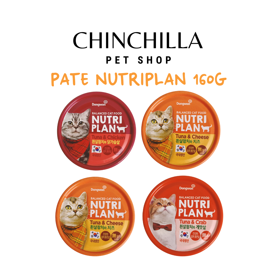 Pate Nutriplan cho mèo 160g