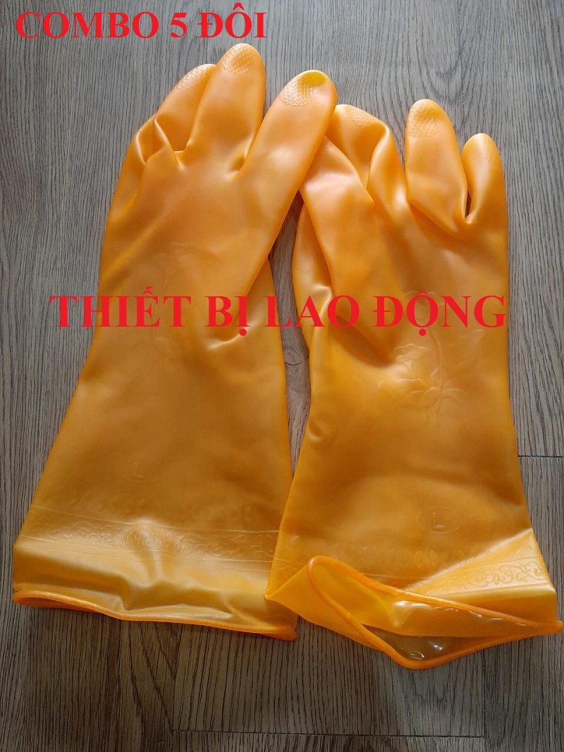 Combo 5 đôi găng tay pvc ingco hgvp02