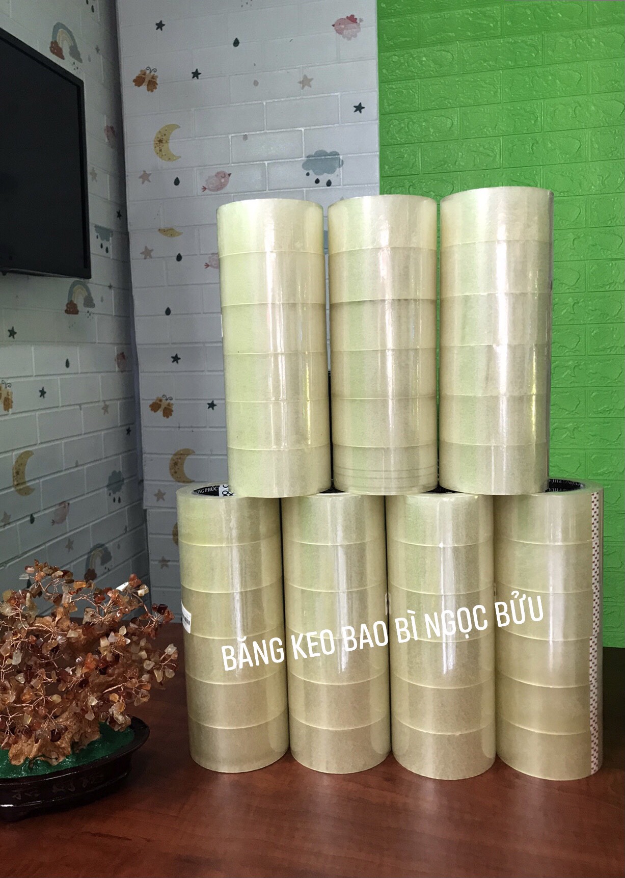 BĂNG KEO TRONG - ĐỤC (1.2F, 2F, 5F, 6F, 1 Tấc)