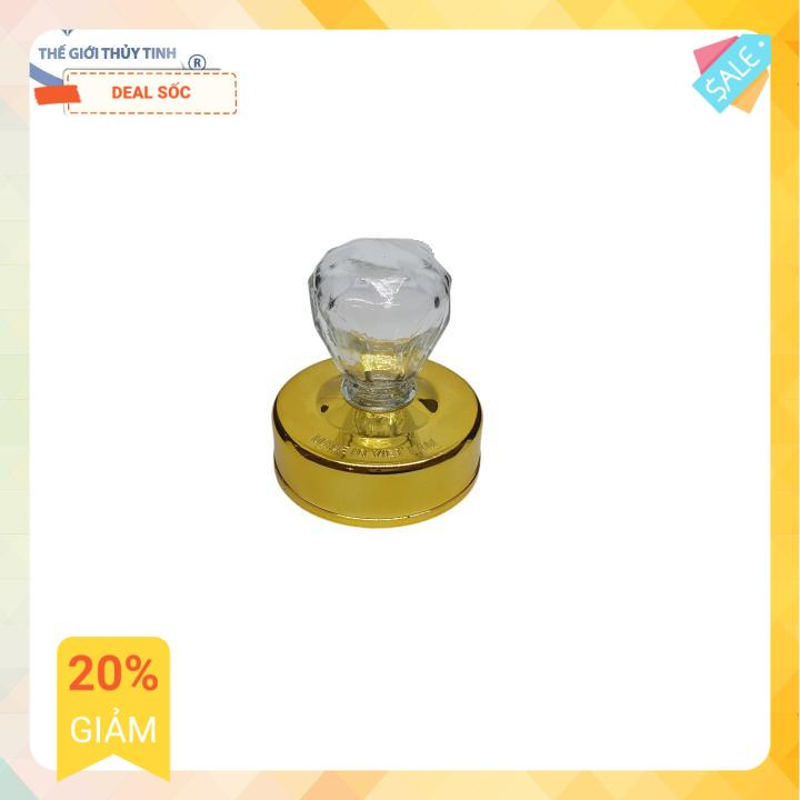 Bình Ngâm Rươu Sâm Thủy Tinh 1.5 Lít Cẩm Đạt Không Van