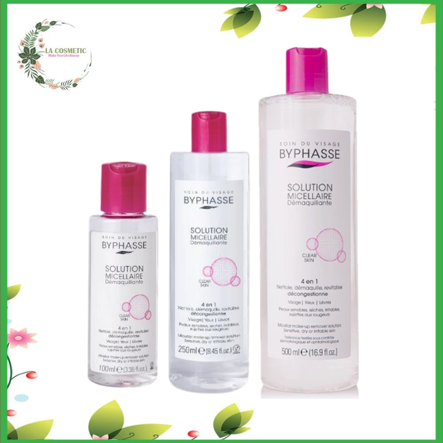 [Có Tem Nhãn]Nước Tẩy Trang Byphasse Cho Mọi Loại Da Solution Micerallaire Face 500ml