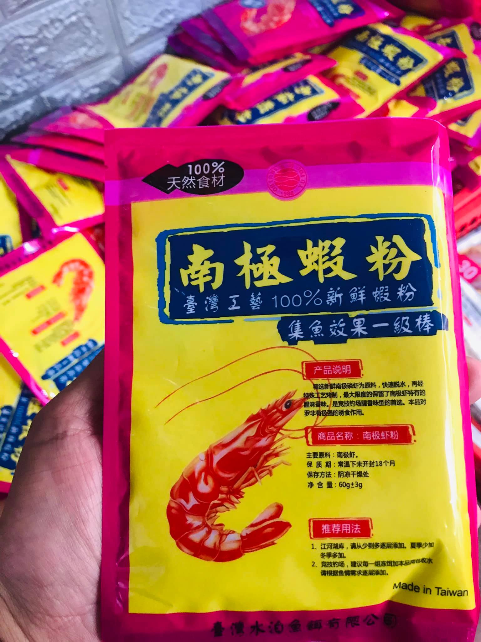 [HCM ]1 gói mồi câu Tôm Thủy Bạc