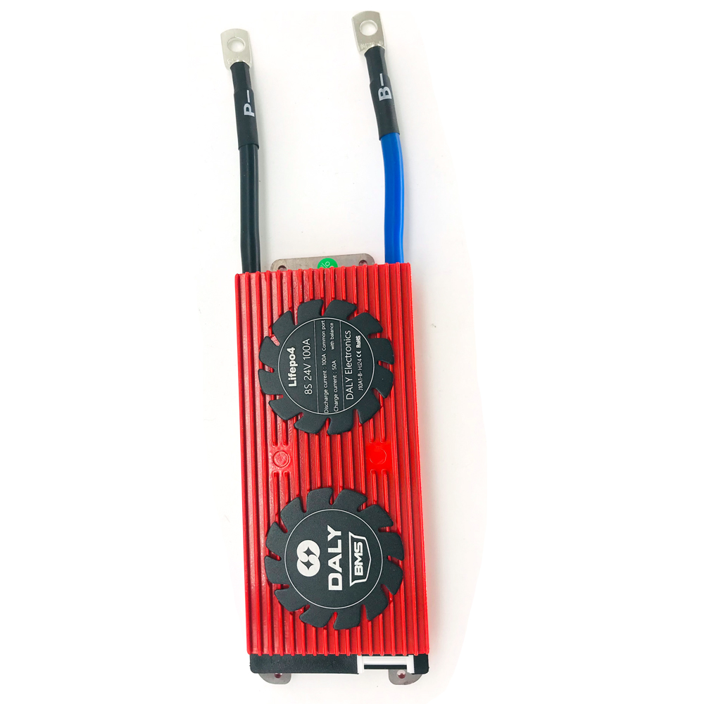 Bms được sản xuất bởi daly lifepo4 bms 12v 24v 100a 4s 8s
