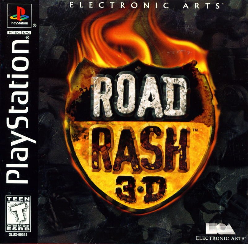 [HCM]GAME PS1 ROAD RASH 3D