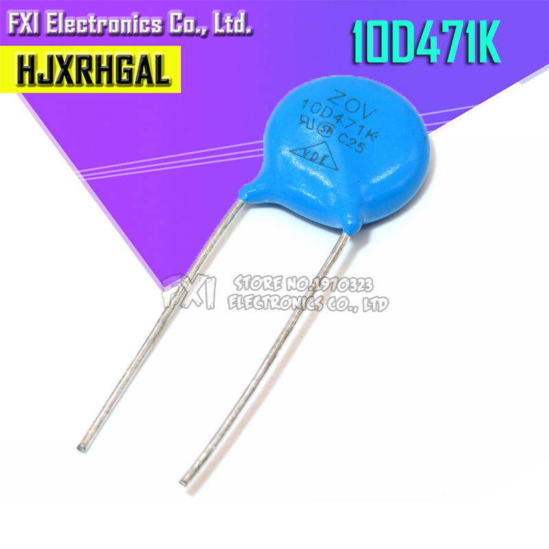 10 chiếc điện trở áp 471K điện trở varistor 10d471k 470V igmopnrq