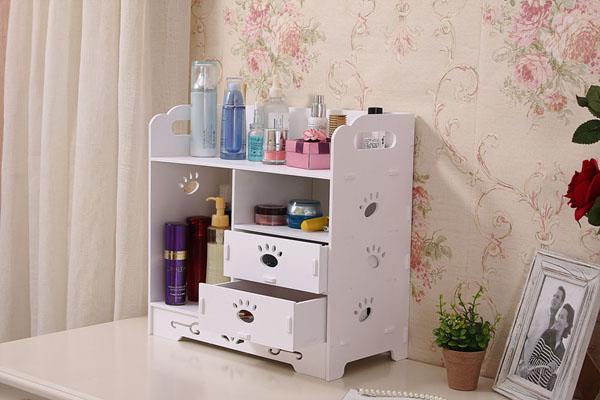 Kệ để mỹ phẩm, kệ đựng mỹ phẩm chân chó