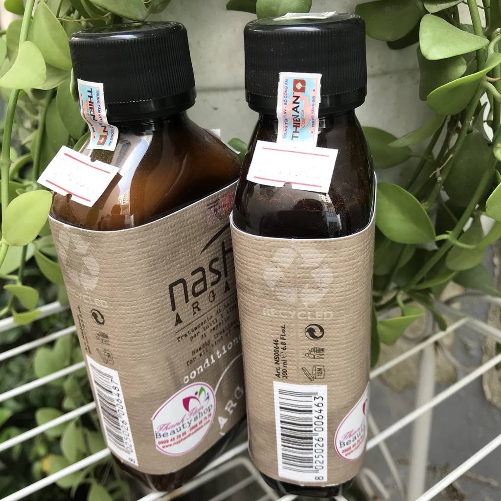 Dầu xả phục hồi tóc hư tổn Nashi Argan Conditioner 200ml