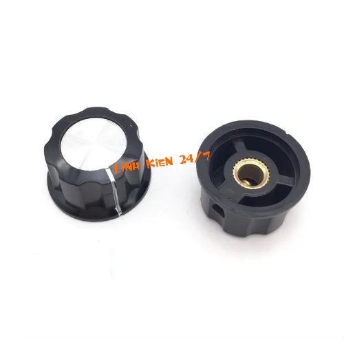Bộ 2 núm vặn chiết áp 6mm mf-a03 có ốc vặn
