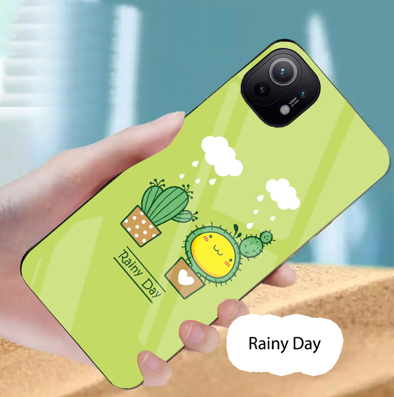Ốp lưng xiaomi mi 11, mi 11 lite, mi 11 lite 5g ne mặt kính gương bóng