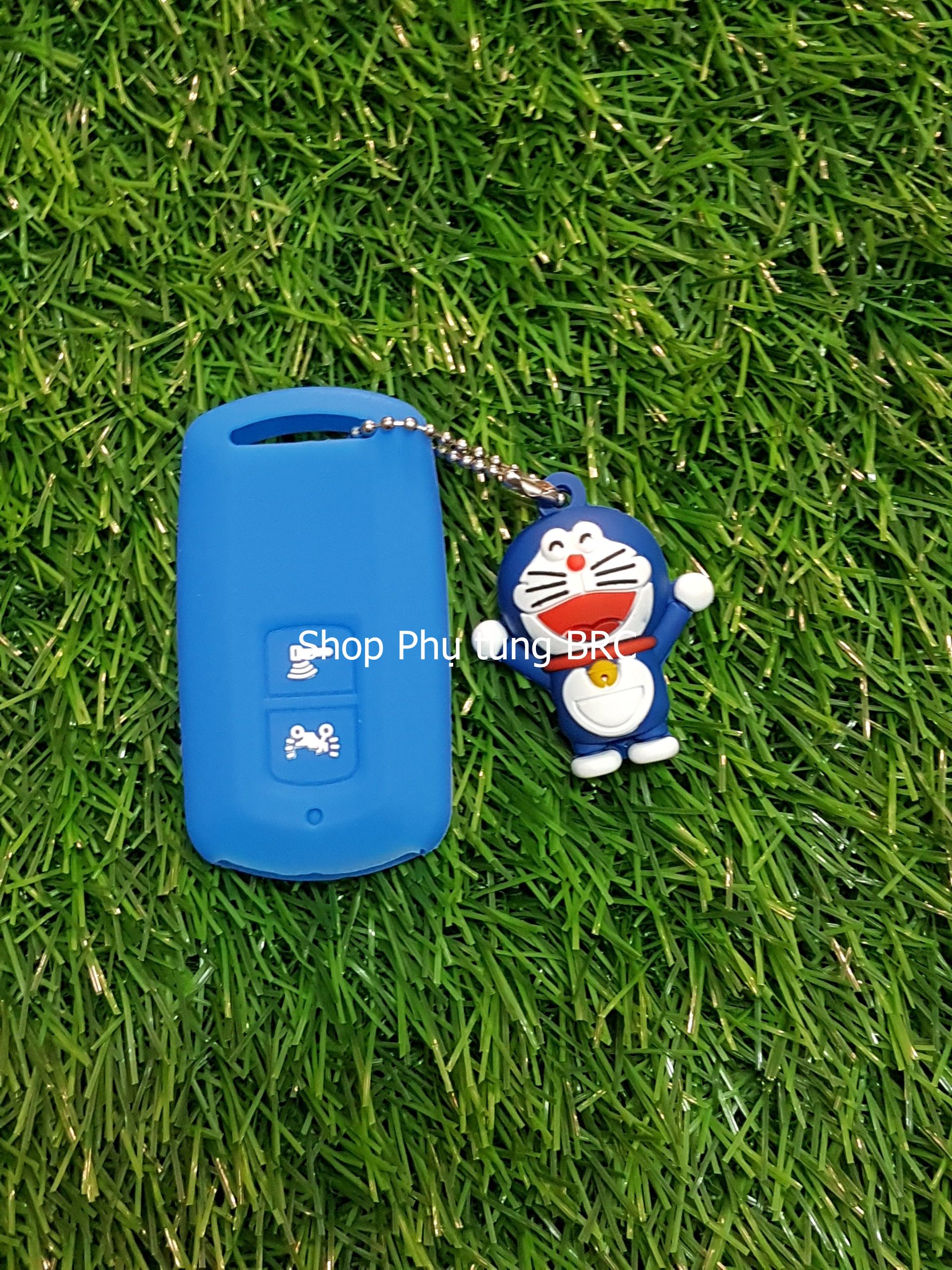 Bao da chìa khóa SMARTKEY 2 nấc công tắc DORAEMON