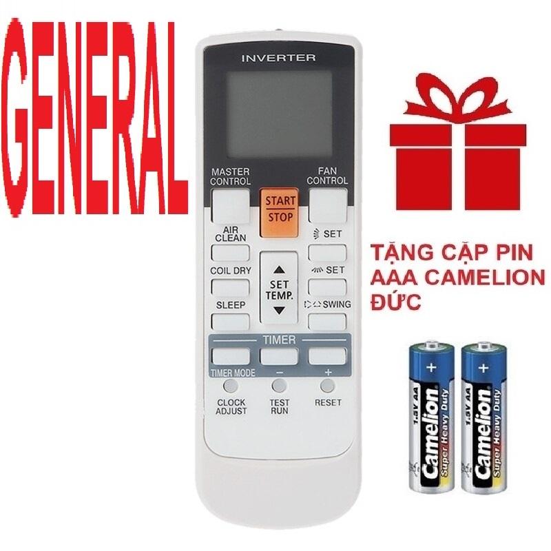 [HCM]Remote máy lạnh GENERAL inverter AR-RY12 - Điều khiển điều hòa GENERAL