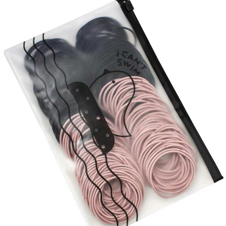 Sét 100 dây buộc tóc, cực tiện cho chị em phụ nữ, chất thun mềm co giãn tốt, cố định được tóc gọn gàng mà không làm đau tóc, giảm rụng tóc.