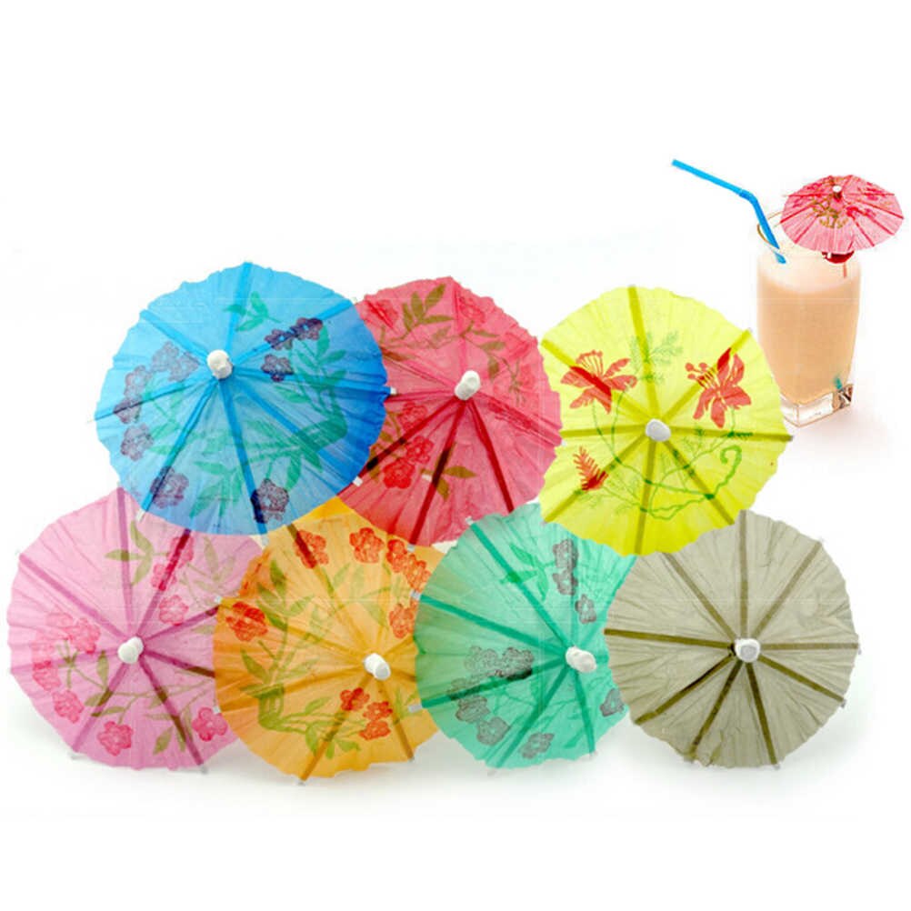 [HCM]HỘP Ô DÙ GIẤY TRANG TRÍ COCKTAIL 100 CÁI