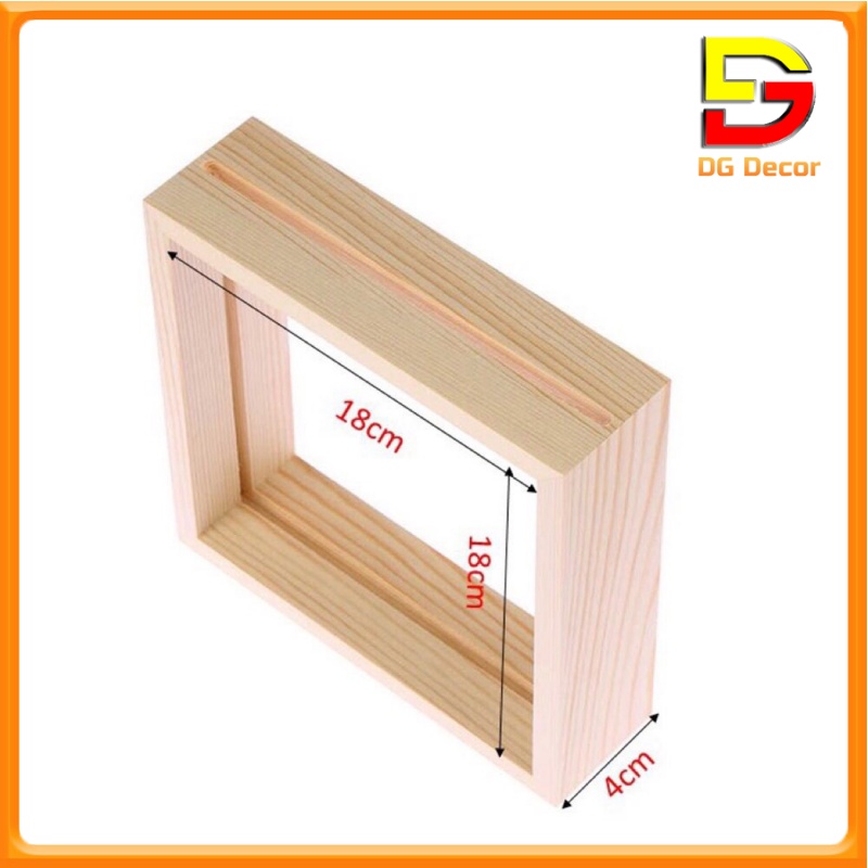 Desktop photo frame-photo frame wood pine multi size decor home decoration door dc-243