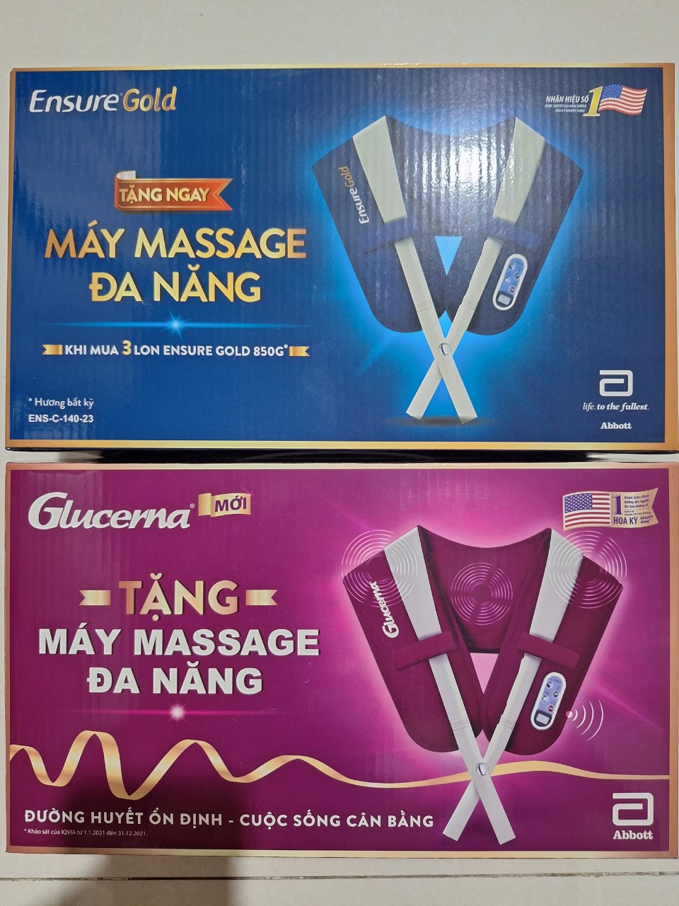 MÁY MASSAGE ĐA NĂNG ENSURE GLUCENA