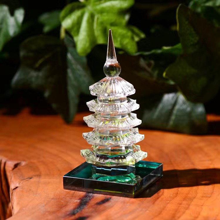 Tháp văn xương , tháp văn xương thuỷ tinh - phật giáo tường thuận