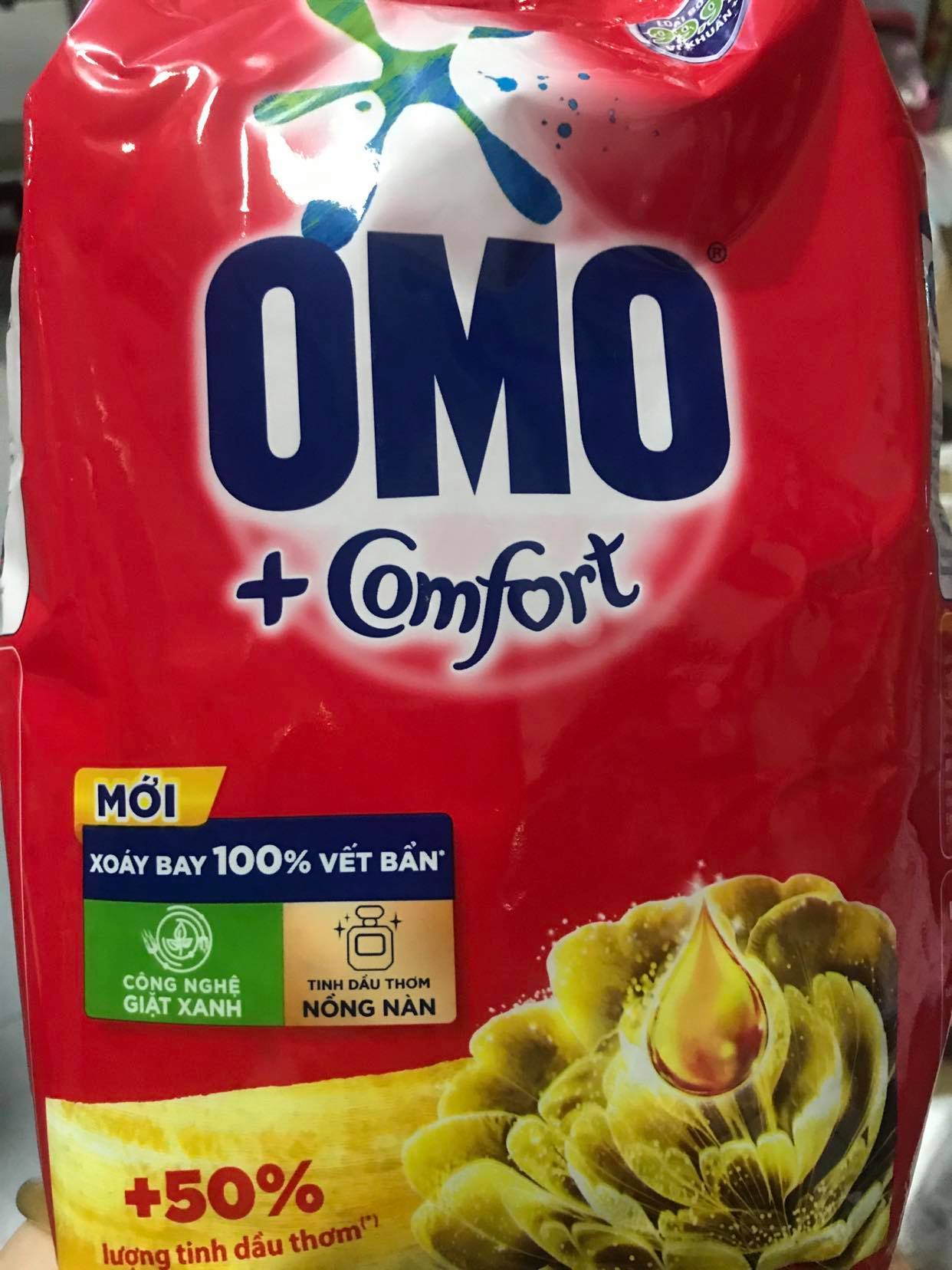 Bột Giặt OMO Comfort Tinh Dầu Thơm Nồng Nàn 700g, Bách hóa Minh Anh