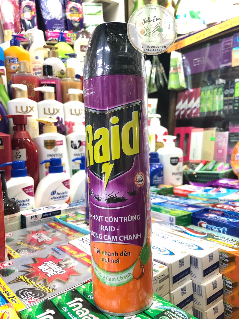 Xịt muỗi Raid 600ml