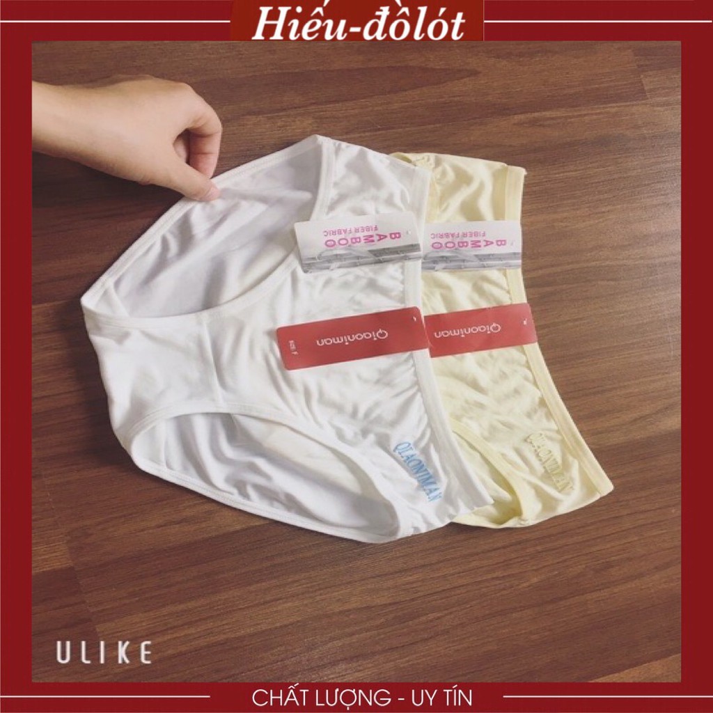 Combo 10 Quần Lót Cotton Co Dãn 4 Chiều Bamboo Qiaoniman