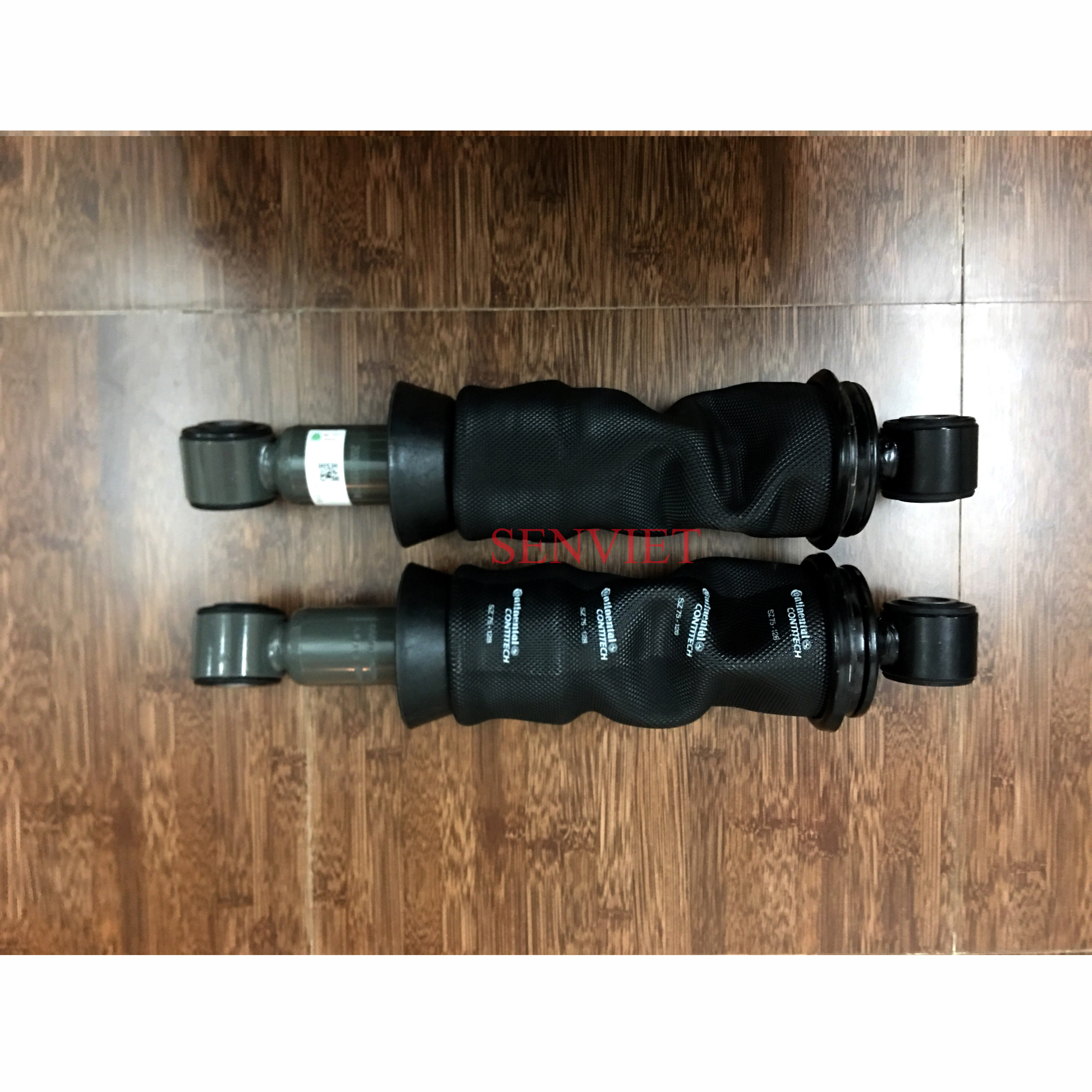 Giảm Sóc Bóng Hơi Trước (Loại 2 Đầu Khuyên) Howo A7 T7H ((Howo A7 Front Air Shock Absorber))