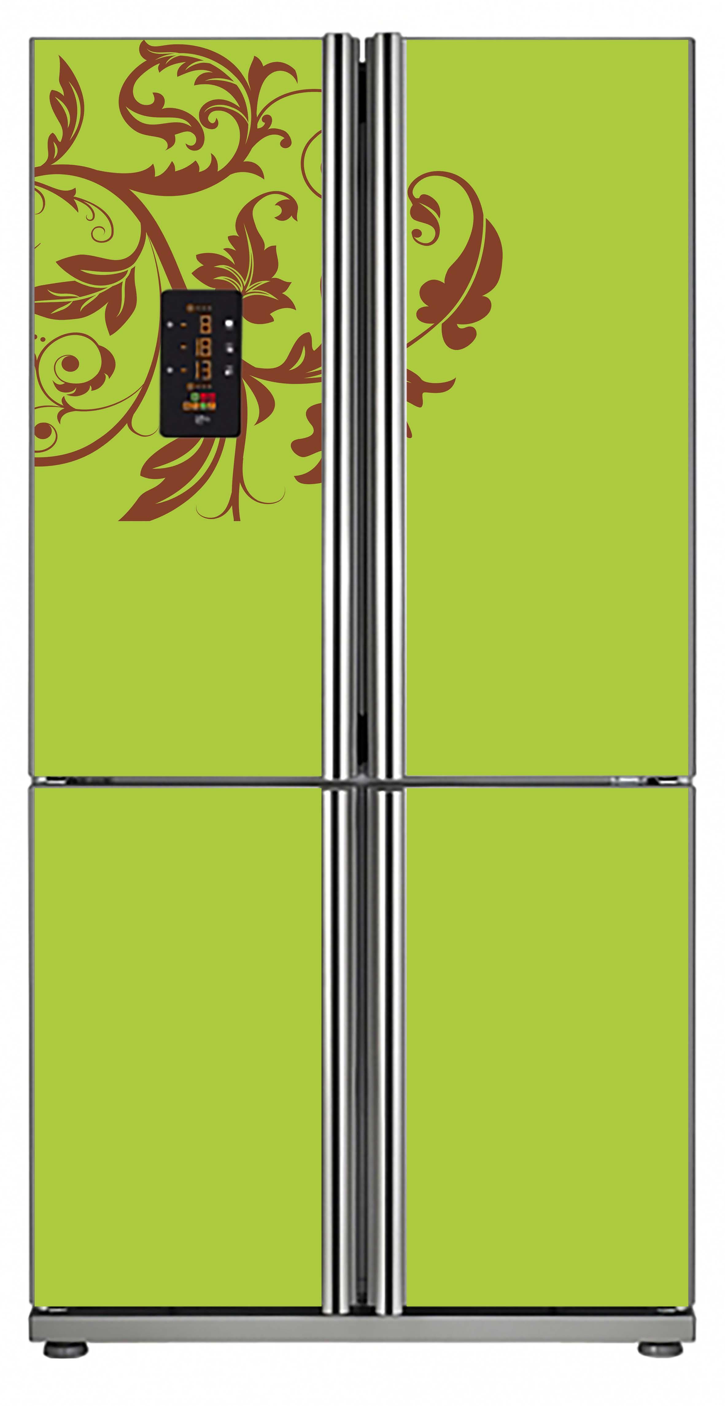 [HCM]Decal dán tủ lạnh 4 cánh