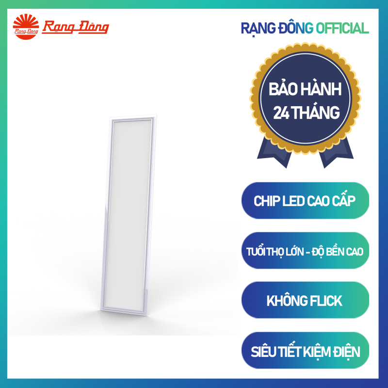 Đèn LED Panel P08 30x120/ 40W - 6500K/ SS-KPK Chính hãng Rạng Đông Siêu tiết Kiệm diện Dễ dàng lắp đặt Cho dải ánh sáng đẹp