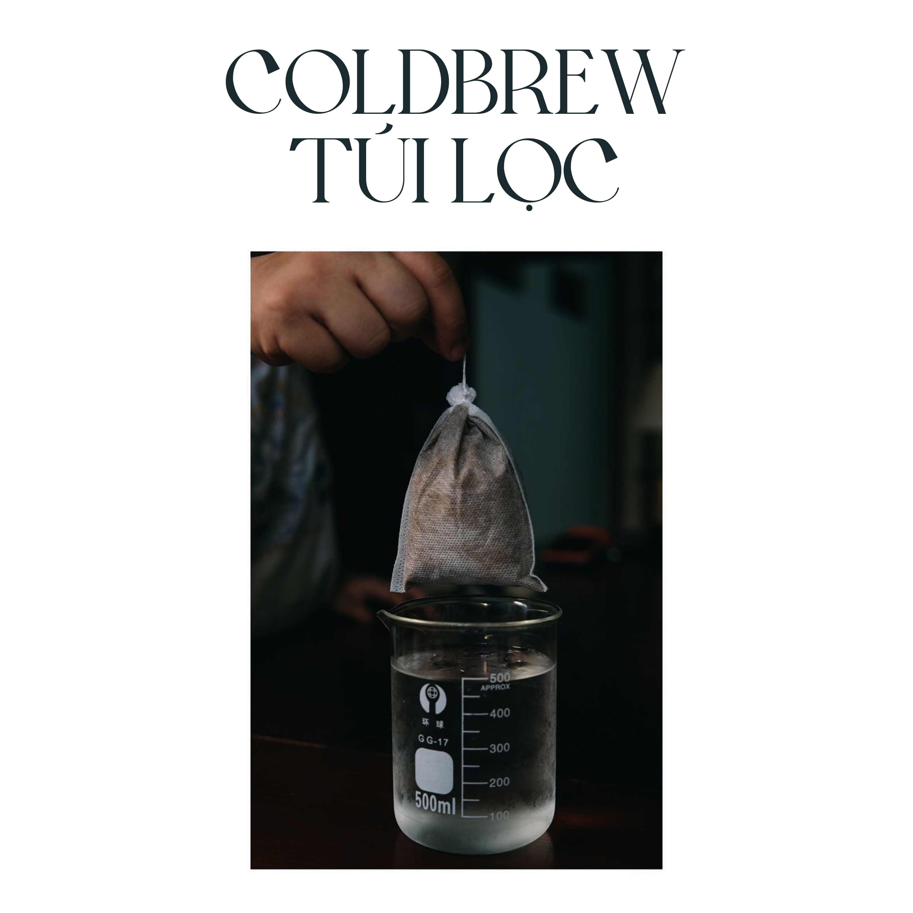 Cà phê coldbrew túi lọc lej' _ lejcafe_1 gói_ 50gram