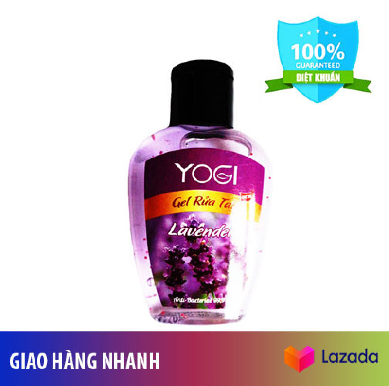 (Chọn Mùi Yêu Thích) Nước Gel Rửa Tay Khô Diệt Khuẩn Chính Hãng YOGI 70ML Cao Cấp