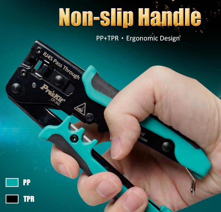 Kềm bấm mạng xuyên thấu Pro'skit CP-342