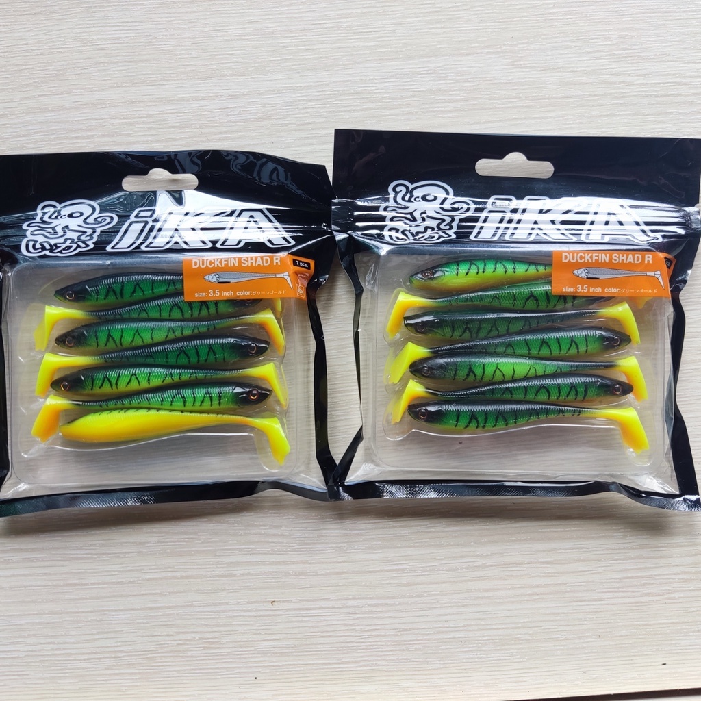 [FREESHIP MAX] Mồi câu lure cá mềm NFF IKA  9cm_Đồ câu Phong Tư