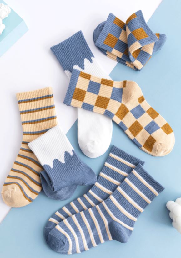 Set 5 Đôi Tất Vớ Nữ Cao Cổ Ms.Birthday