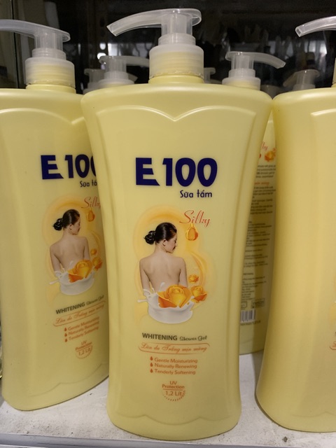 Siêu Rẻ SỮA TẮM E100 SILKY 1,2ML và 800ML