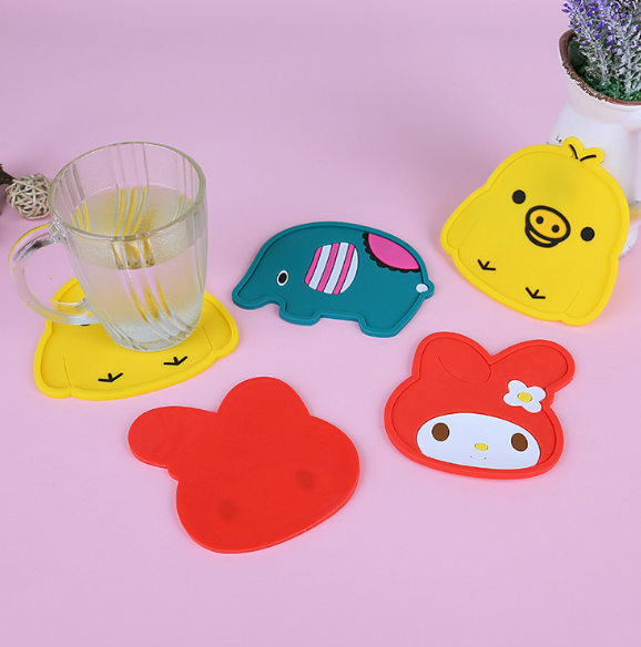 Combo 10 đế lót ly hình cute
