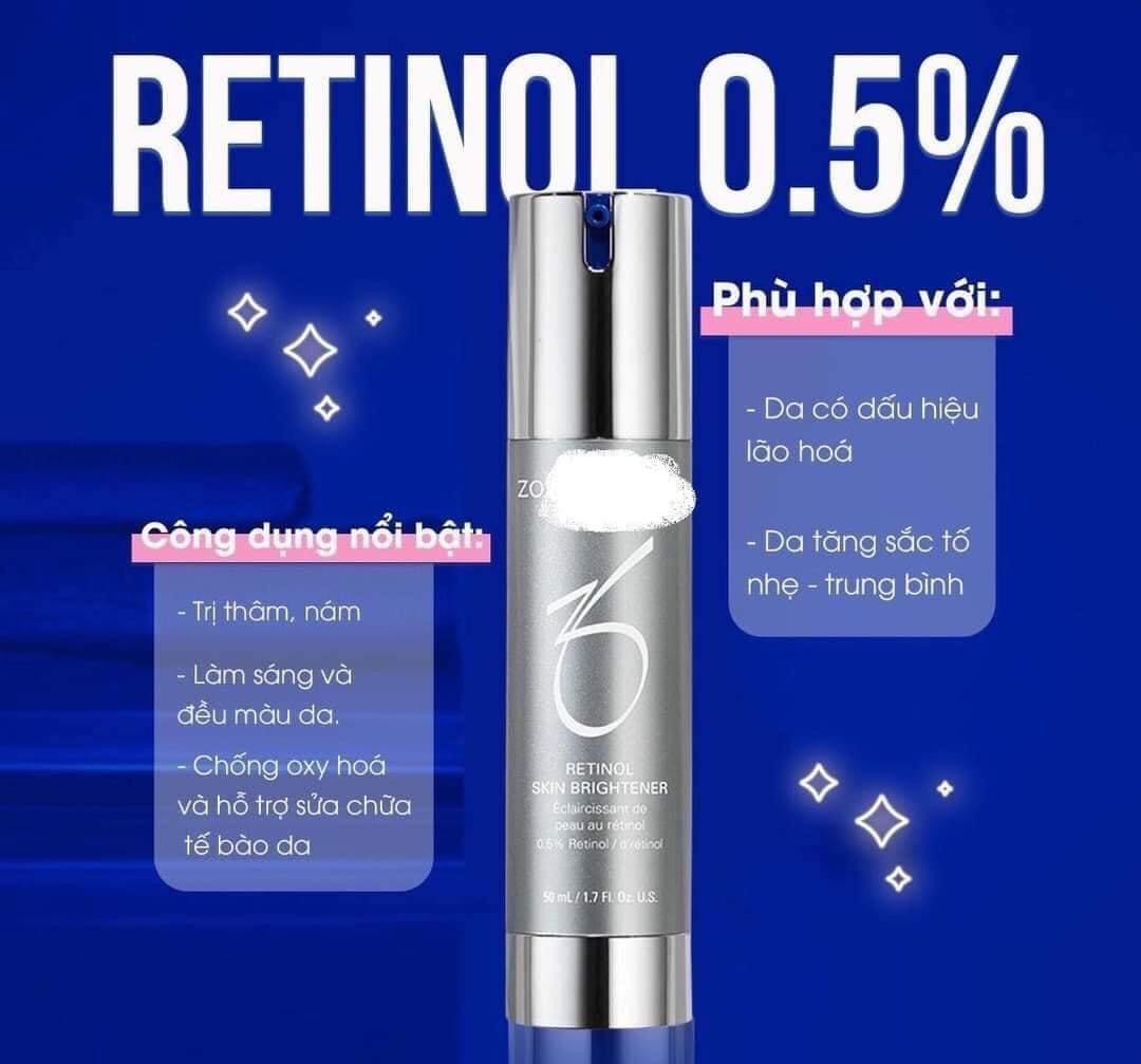 Kem Dưỡng Trắng Da Zo Retinol 50ml