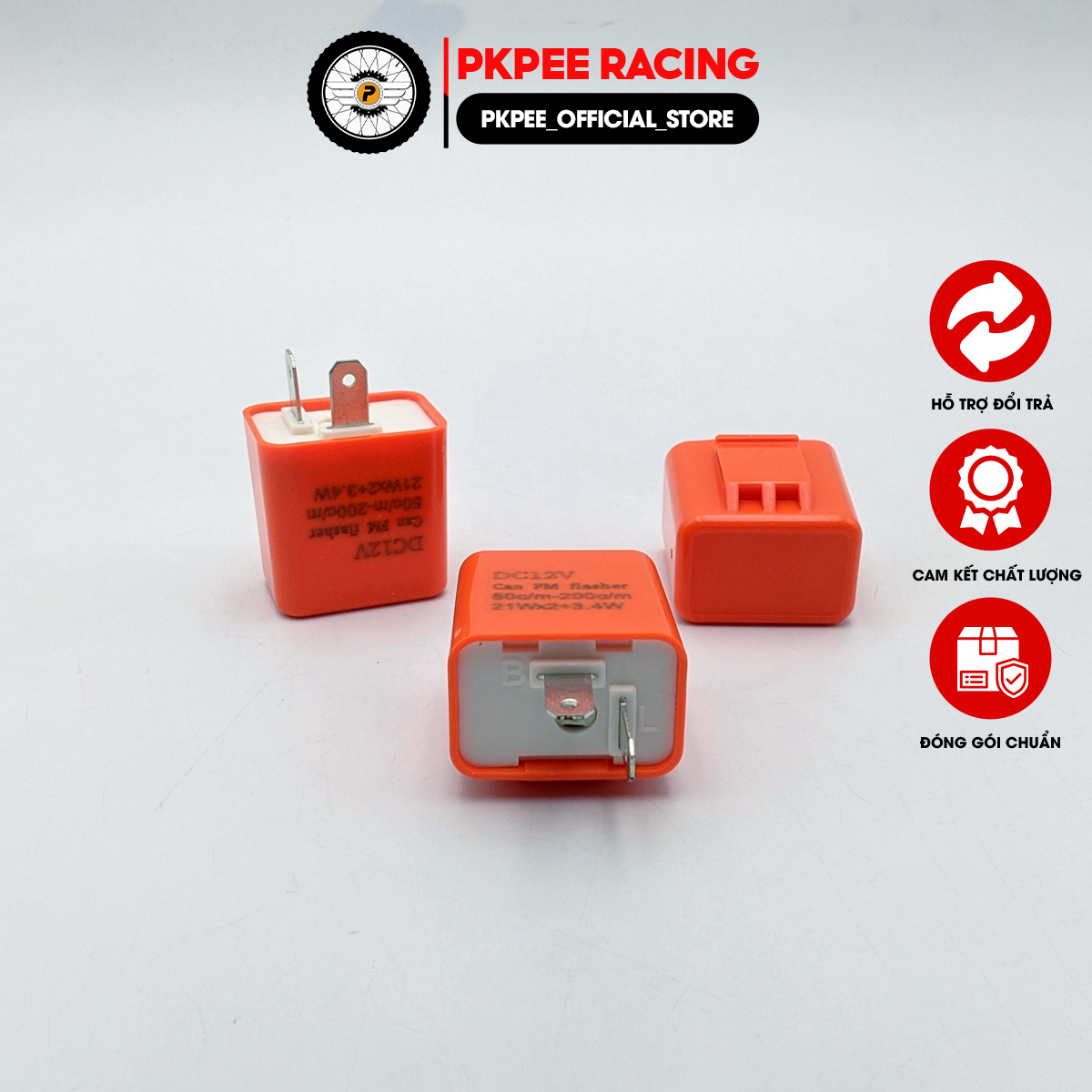 Chóp Xi Nhan Điện Tử Cho Exciter, WInner, Satria, Sonic, Vario, Wave, Dream, Sirius - PKPÊ
