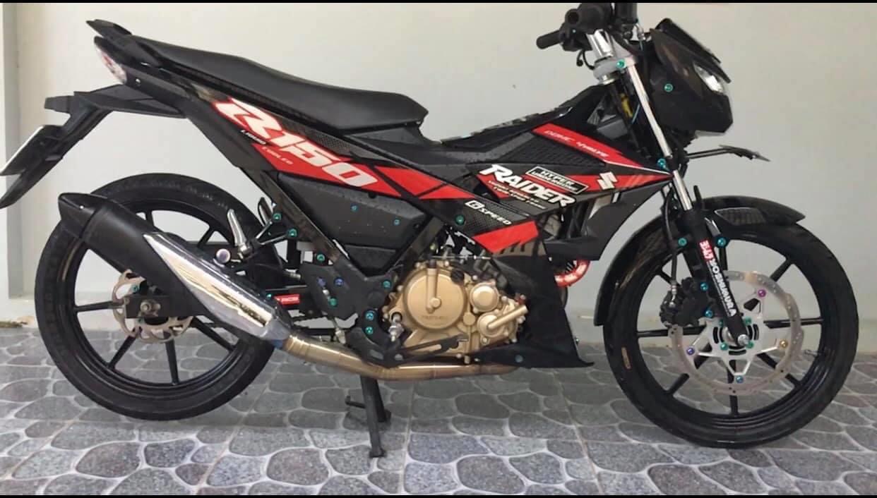 Tem rời raider fi đỏ đen