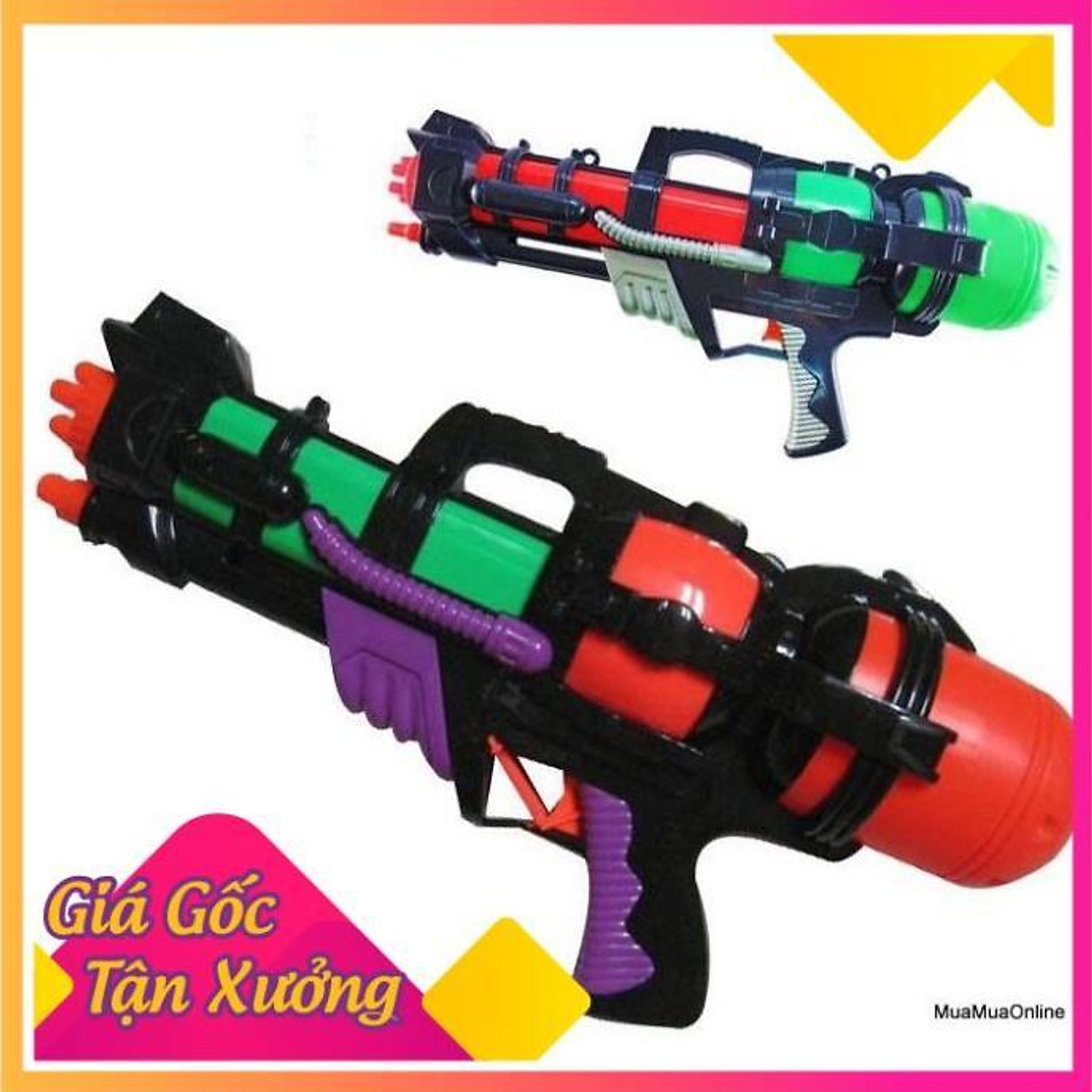 Súng Nước Đồ Chơi Áp lực loại lớn/ Súng Bắn Nước, Đồ chơi Súng nước Nhựa ABS bắn cực xa dành cho trẻ em vui chơi dưới nước